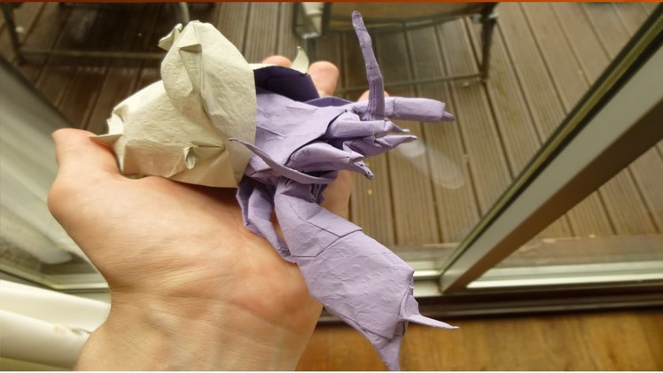 Origami Hermit Crab ( Colour Changed )- Experts Only! - Not A Tutorial