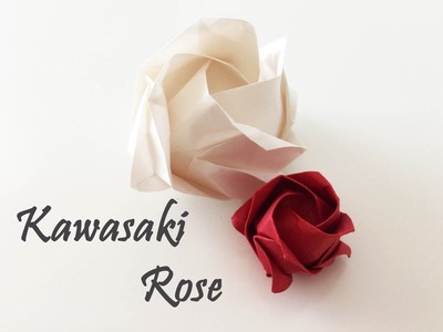 Origami  - Kawasaki Rose Tutorial