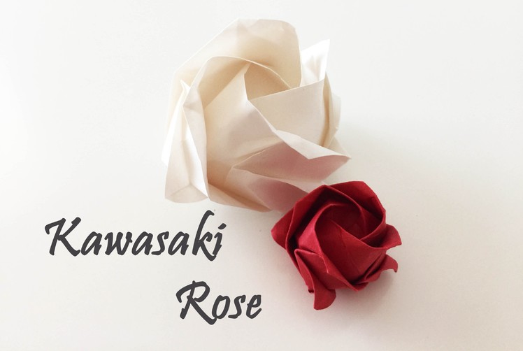 Origami  - Kawasaki Rose Tutorial