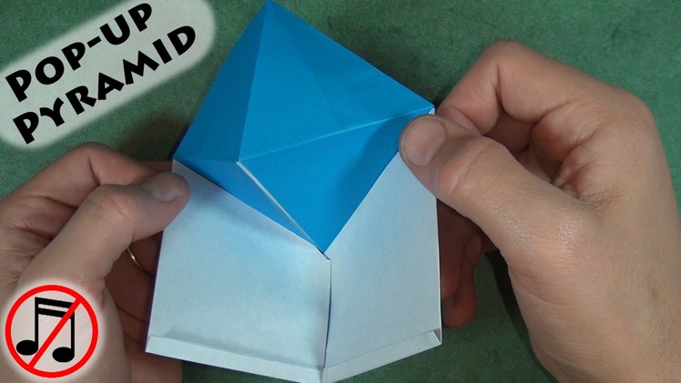 Origami Magic Pop-up Pyramid (No Music)