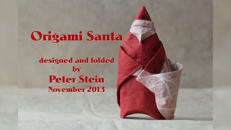 Origami Santa 2