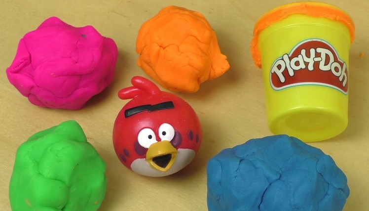 Play Doh ANGRY BIRDS Surprise Fun Unboxing