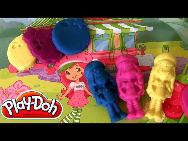 Play Doh Strawberry Shortcake AND Friends playdough creations kit by Disneycollector