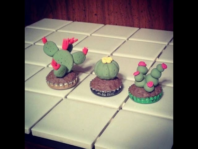Polymer Clay Cactus Plants
