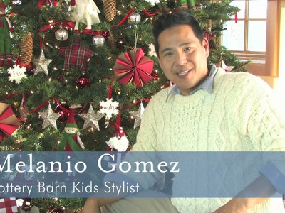 Pottery Barn Kids: How To Create Holiday Tree Ornaments with Melanio  Gomez