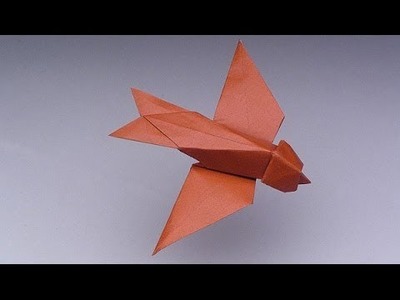 Robert Lang teaches Origami:  Swallow - IMA