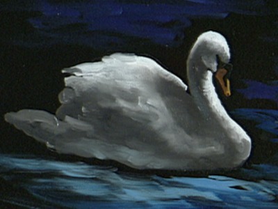 The Beauty of Oil Painting, Series 1, Episode 11, "Swan at Lithia Park"