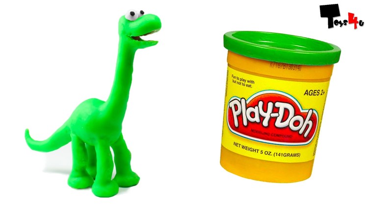 The Good Dinosaur Play-Doh Stop Motion Claymation