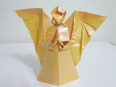 TUTORIAL - Origami Angel II aka Angel of Prayer (Creator: the late Mr Neal Elias)