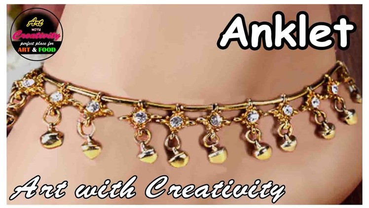 Anklet | 3-step | Easy DIY | Art with Creativity 157