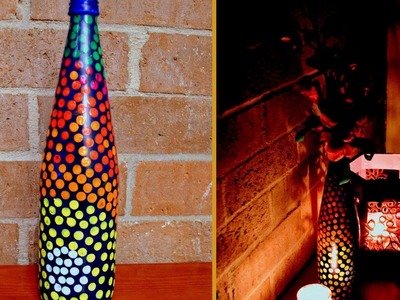 DIY bottle painting