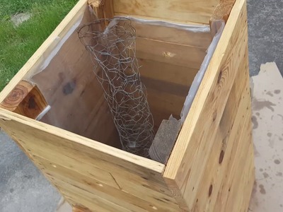 DIY compost bin project results