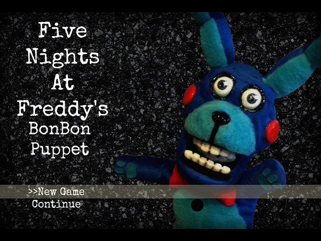 DIY Five Nights at Freddy's Bon Bon Puppet