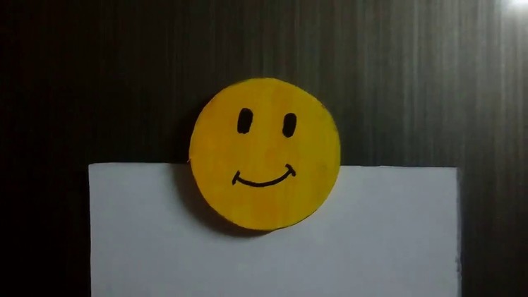 (DIY) How to make Smiley Fridge Magnet