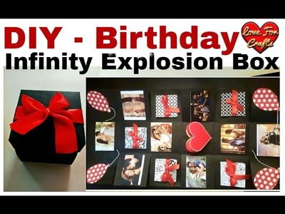DIY - Infinity Explosion Box For Birthday | Birthday Explosion Box