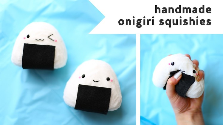 DIY Kawaii Onigiri Sushi Squishy! ????