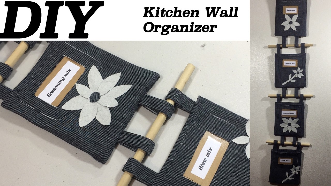 kitchen wall organizer idea