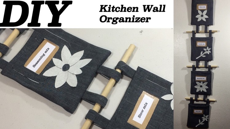 DIY Kitchen Wall Organizer Kitchen Decorations. How to Make Wall Organizer  #57