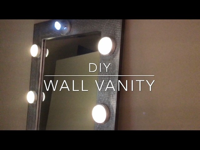 DIY WALL VANITY LIGHTS UNDER $40