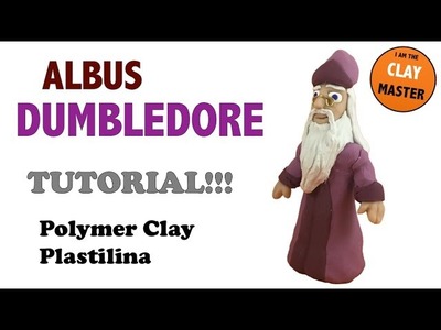 DUMBLEDORE (Harry Potter) Sculpture Tutorial (Polymer Clay, Plastilina, Cold Porcelain)