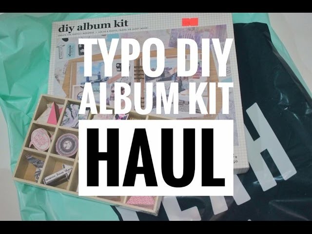 HAUL | DIY album kit by Typo