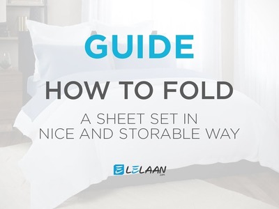 How To Fold Fitted Sheet: How To Fold A Bed Sheet Set In Nice And Perfect Way | Lelaan.Com