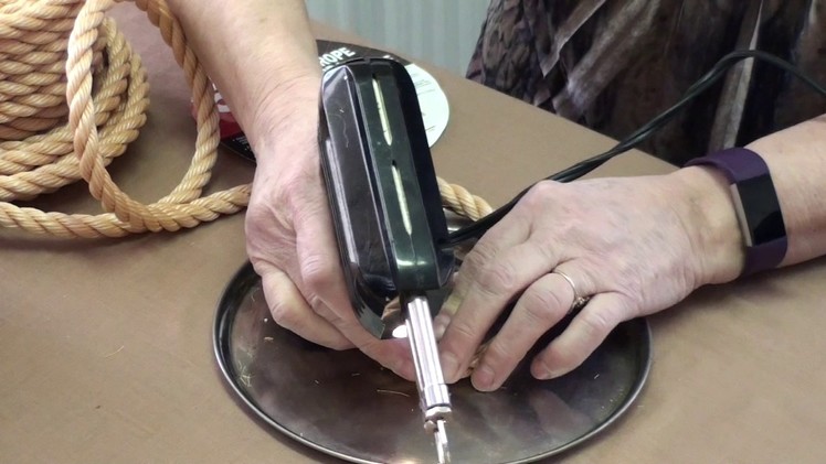 How to make a Cowboy Rope Basket - No glue, No sewing