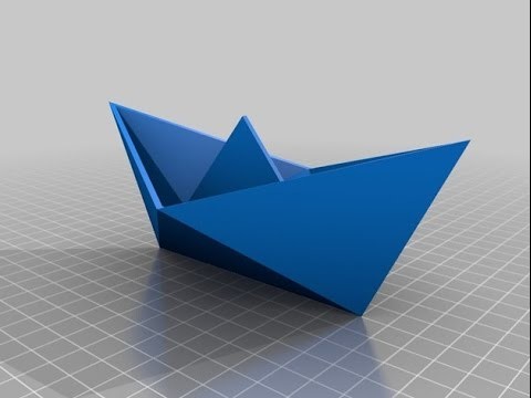 How To Make a Paper Boat -Origami Easy Tutorial
