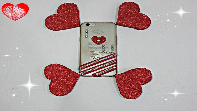 LAST MINUTE  DIY PHONE CASE.YOU NEED TO TRY!FOR BFF,BOYFRIEND,GIRLFRIEND.VALENTINE'S DAY.BIRTHDAY.