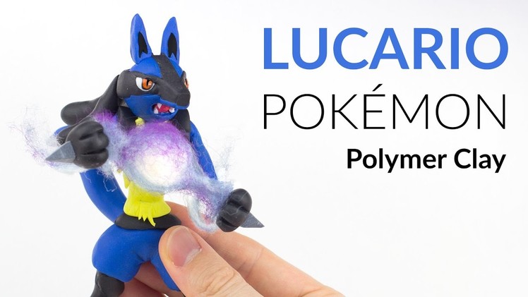 Lucario Pokemon – Polymer Clay Tutorial