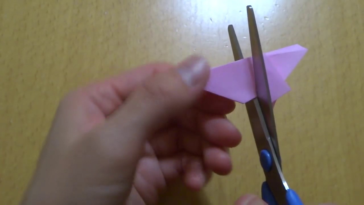 Origami Sakura Flower Cherry Blossom 折り紙 桜 サクラ 切り方 作り方
