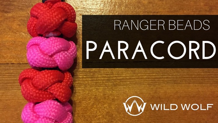 Paracord Ranger Bead - Very Simple and Good Use of Paracord Scraps