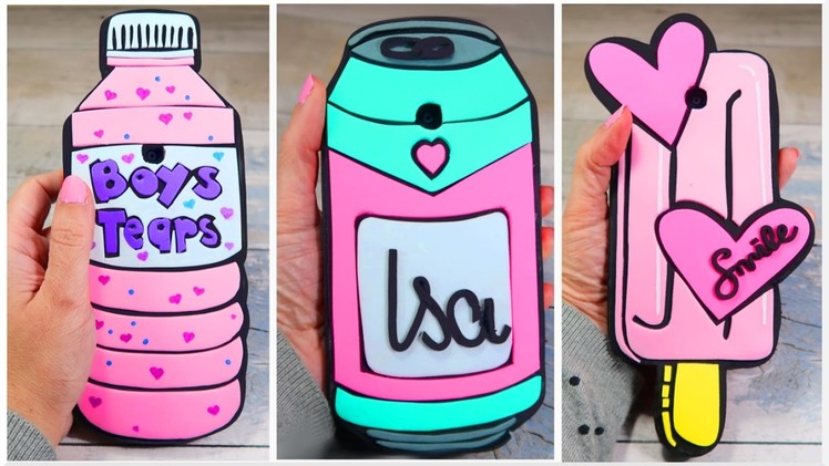 PHONE CASES DIY - EASY CRAFTS FOR CHILDS