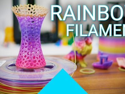 Print the rainbow: UniCoFil's rainbow PLA filament review! #Filaween