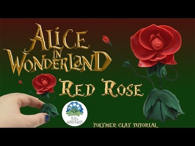 The Orchestra Leader Red Rose from Alice in Wonderland - Polymer Clay Tutorial