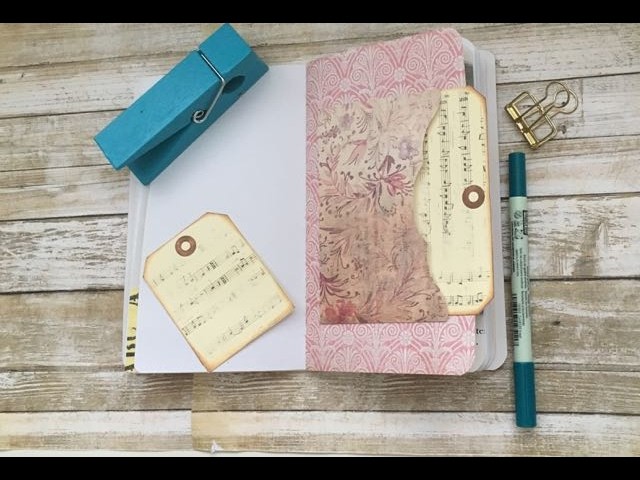 Traveler's Notebook DIY using Jen of Eve Designs - DT February