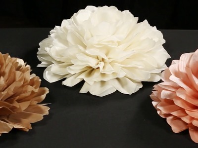 Wholesale Jumbo Taffeta Fabric Flowers (for DIY Wedding Decor)