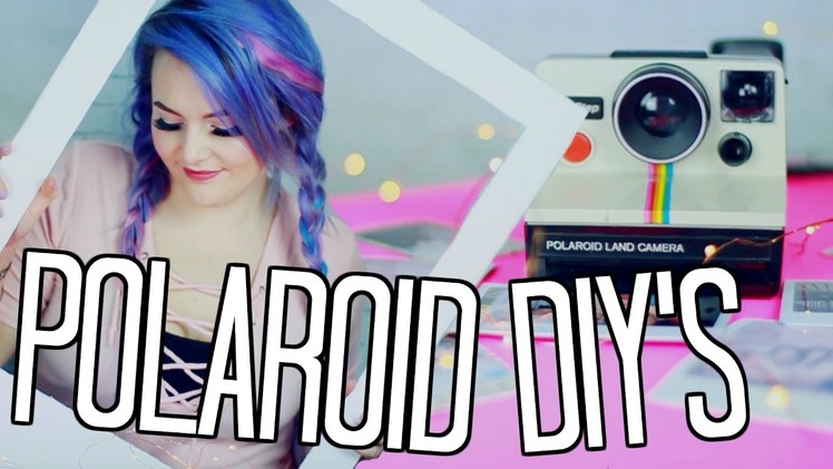 5 Polaroid Hacks and DIY's You HAVE to Try!!