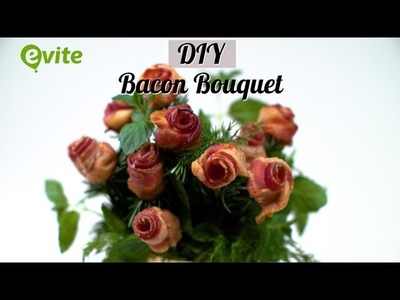 DIY Bacon Roses ????????????❤️