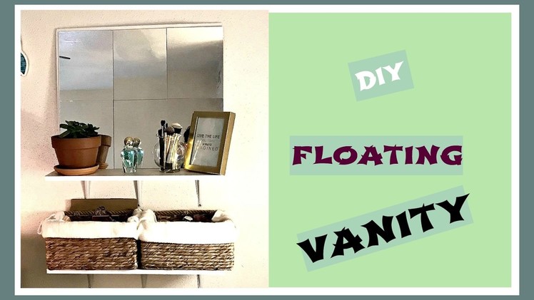 DIY Floating Vanity
