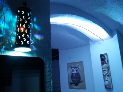 DIY LED Lamp from a can