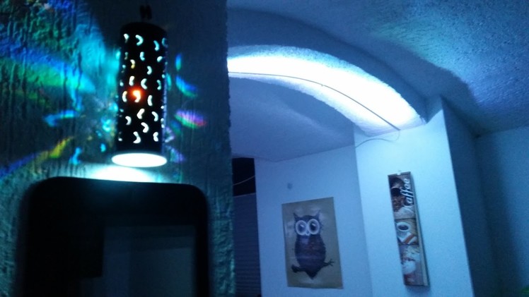 DIY LED Lamp from a can