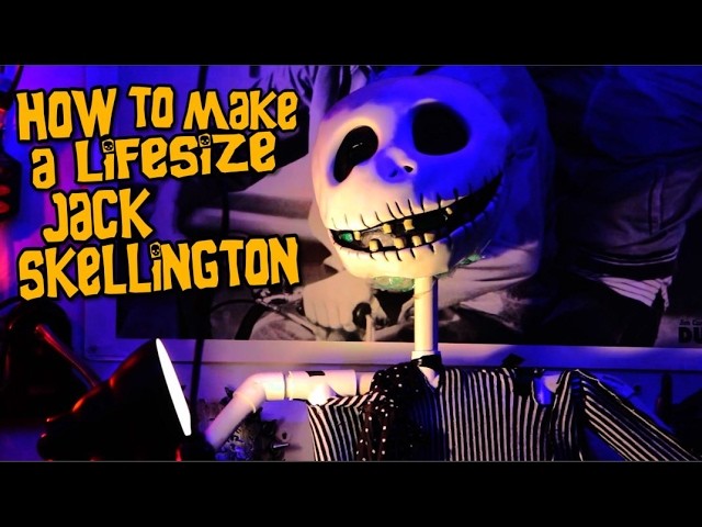 Homemade Jack Skellington - Nightmare Before Christmas - Halloween How to.
