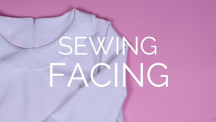 How To: Sewing a Facing (with invisible zipper)