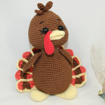 mr. turkey Amigurumi Crochet Pattern PDF