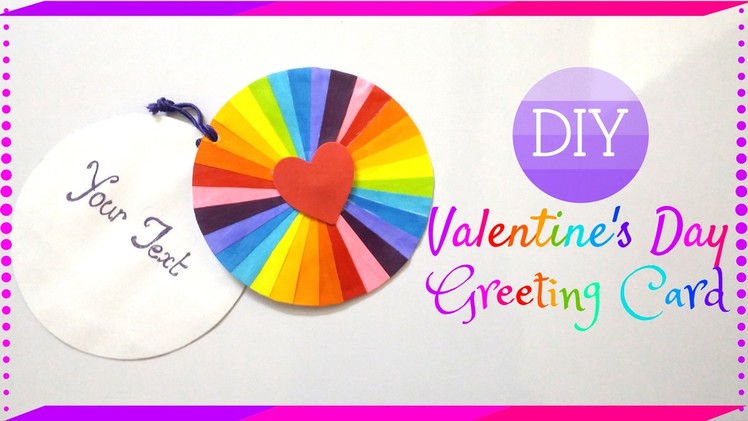 New Circle Valentine's Day Greeting Card Designs - Handmade Card Ideas By Maya Kalista!