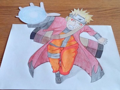 Speed Drawing - Naruto 3D