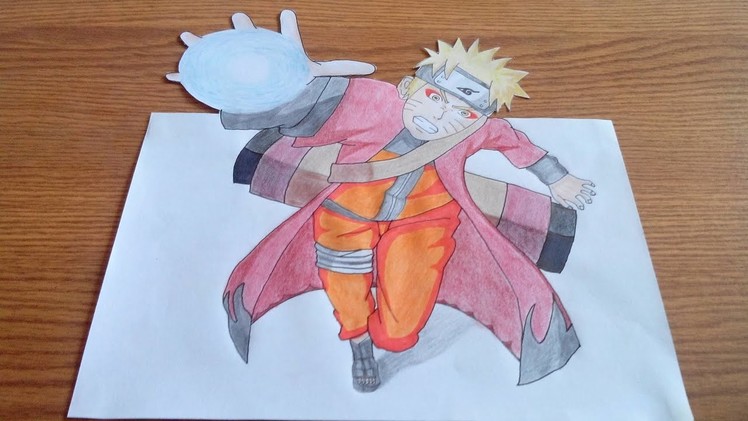 Speed Drawing - Naruto 3D