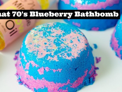 That 70's Blueberry Bath Bomb (DIY Saturday) Blueberry Lush Style Bath bombs DIY