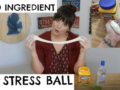Two Ingredient Stress Ball Without Balloon | DIY FRI-YAY